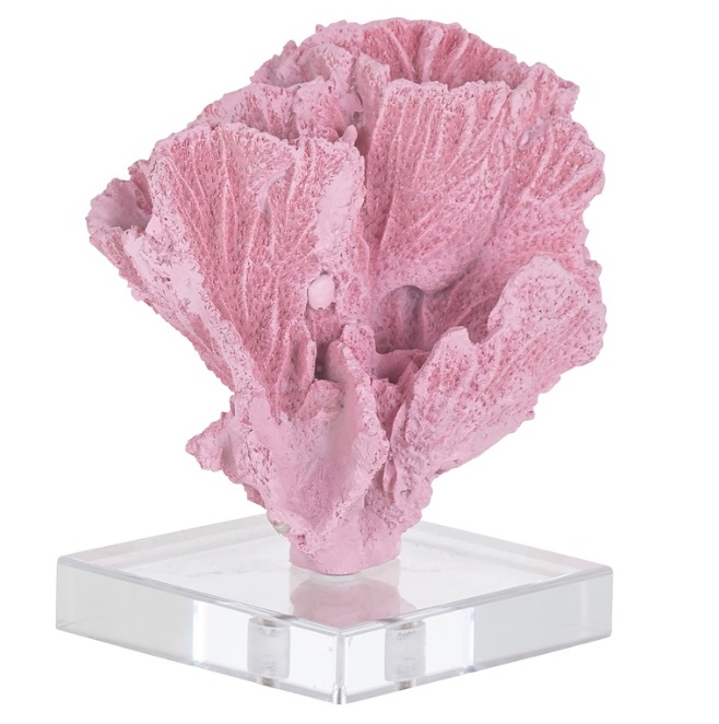 Figurka KORALOWIEC AUBRY pink - Meble i wyposażenie wnętrz Glamour ...